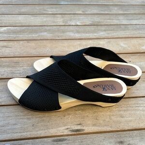 Black Women's clog sandals
